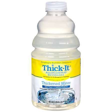 THICK IT AQUA CARE H20 Thickened Beverage Rtu Water Nectar Consistency Gluten Free, PK4 B480-A7044